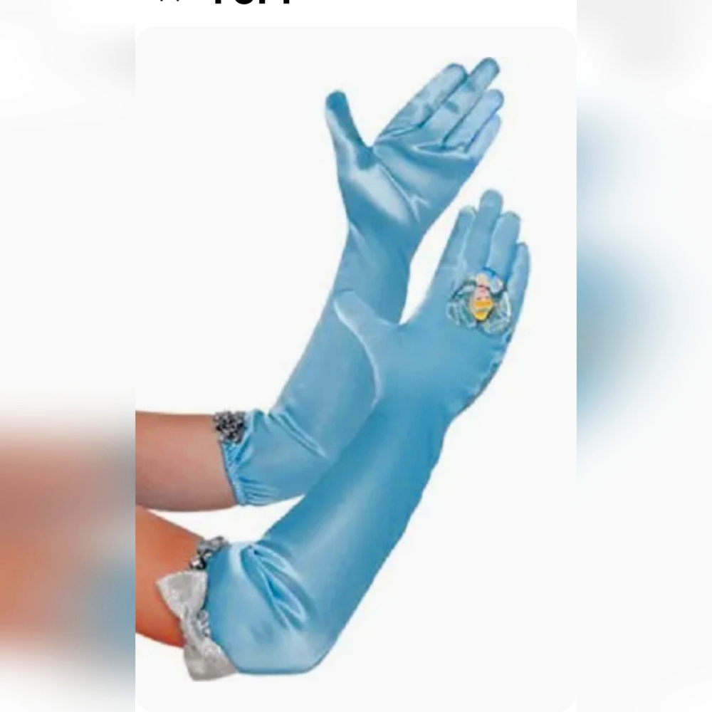 Disney Long Gloves Child OSFM New